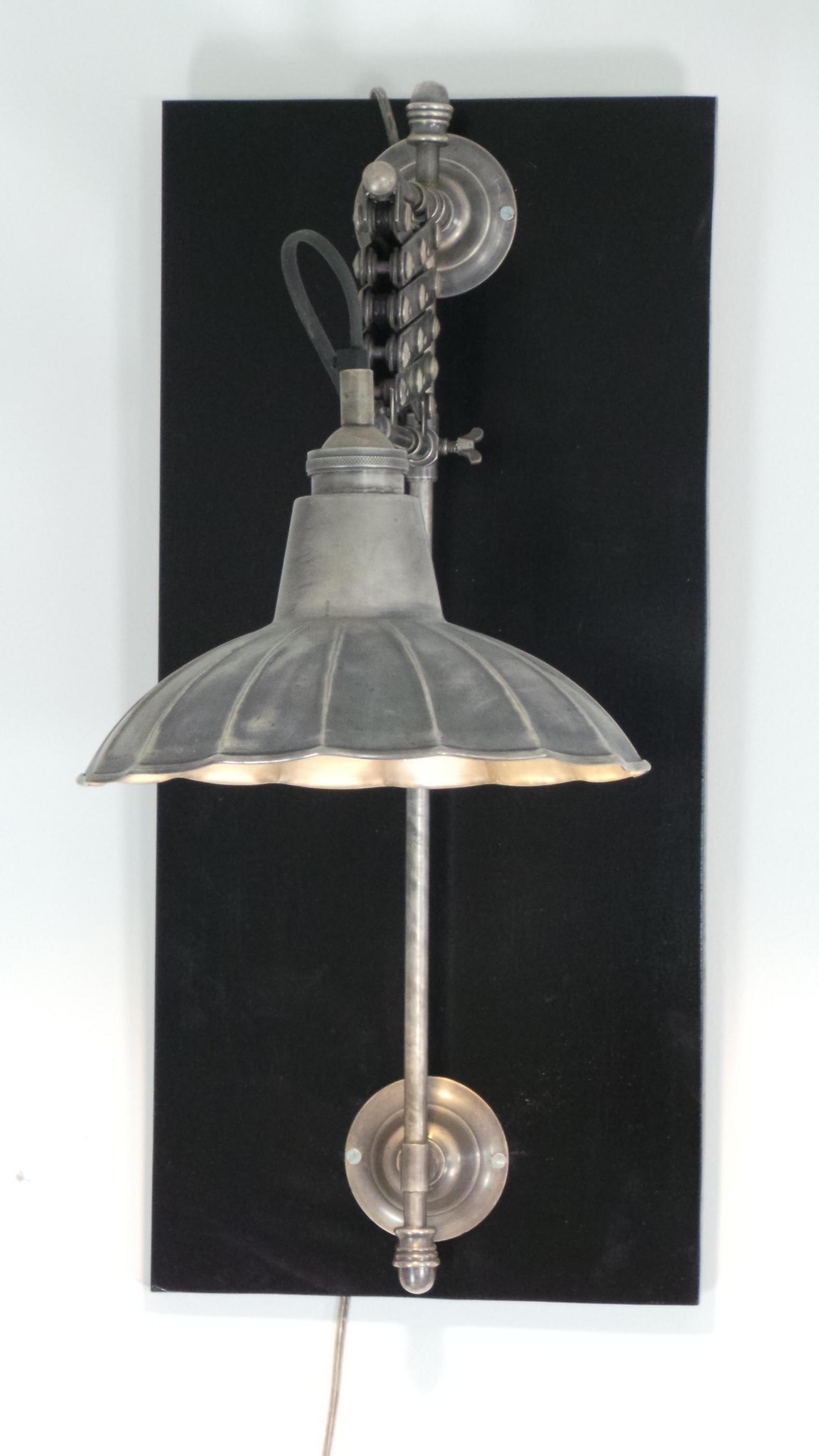1940's Industrial Extension Wall Lamp Modernism